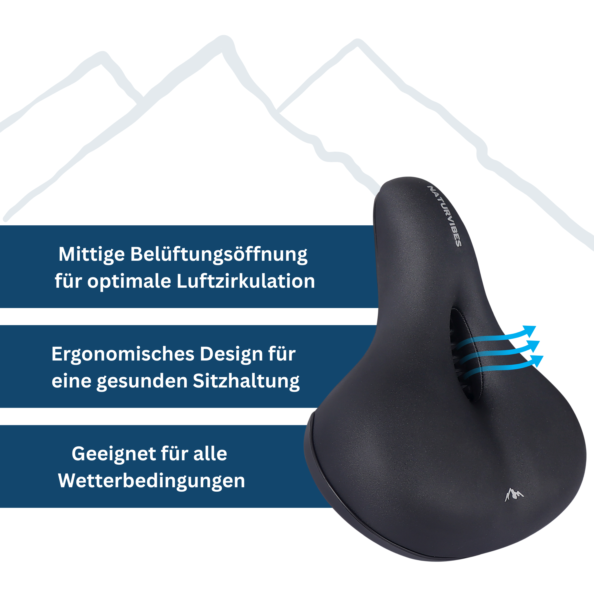 Radsattel Komfort