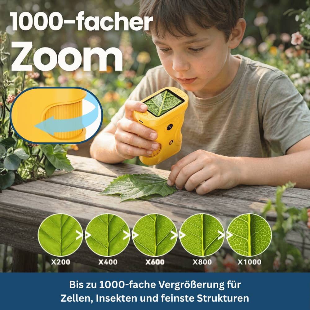 SmartView Taschenmikroskop für Kinder