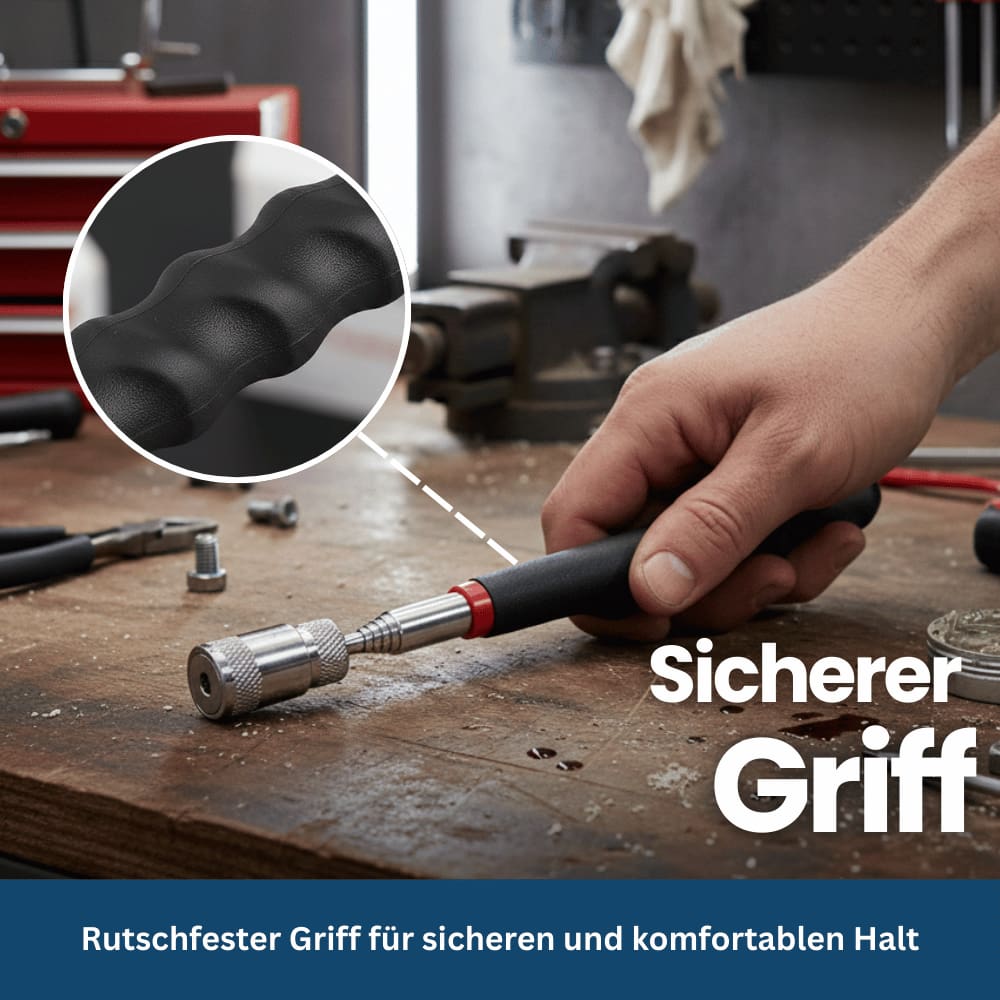 MagniGrip Pro – Teleskop-Magnet mit LED