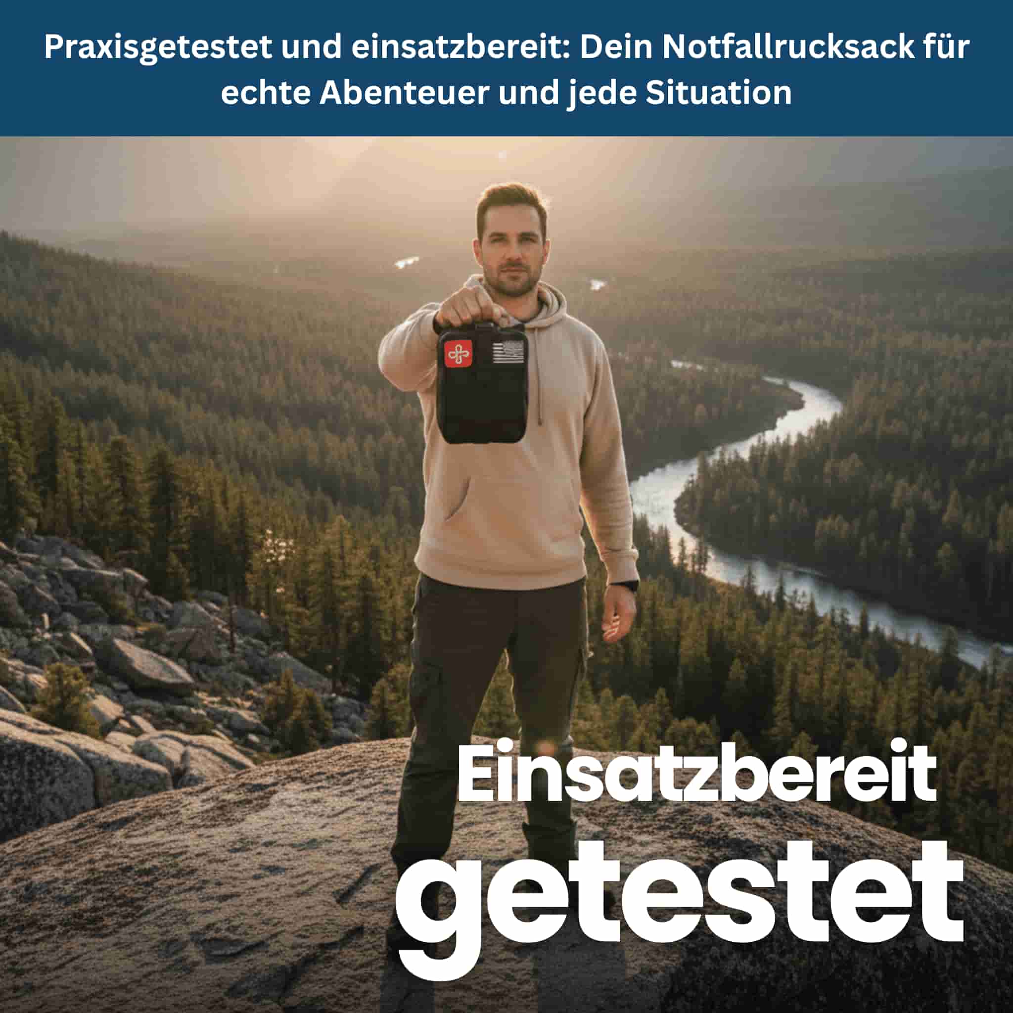 Tactical Notfallrucksack – 30+ Survival Tools kompakt vereint