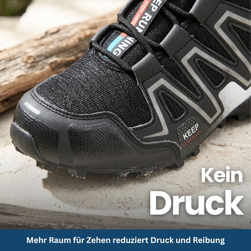 OrthoTrek - Bequemer Outdoorschuh für schmerzfreies Gehen