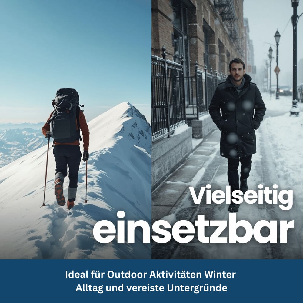 Universelle Schuhspikes für Eis & Schnee