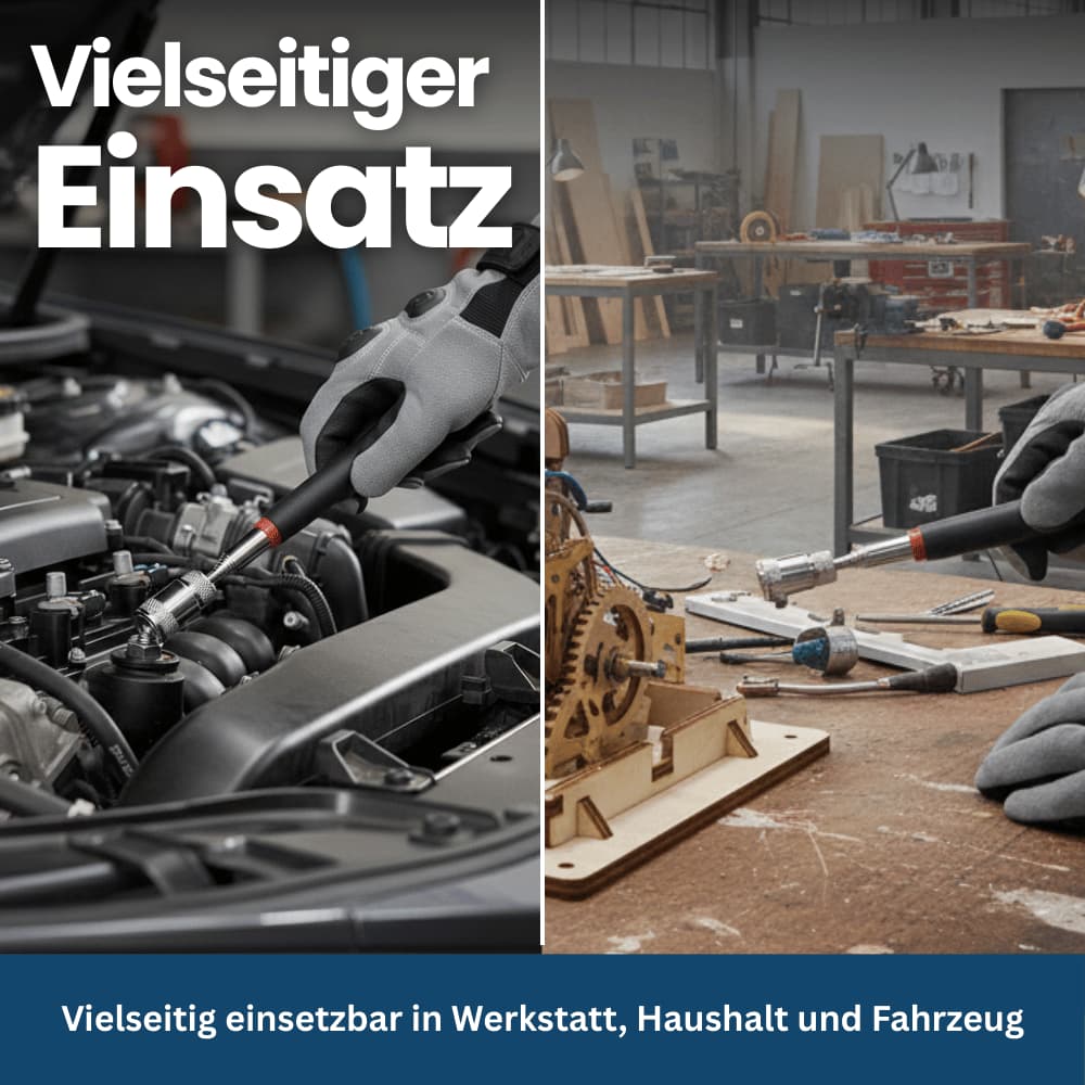 MagniGrip Pro – Teleskop-Magnet mit LED