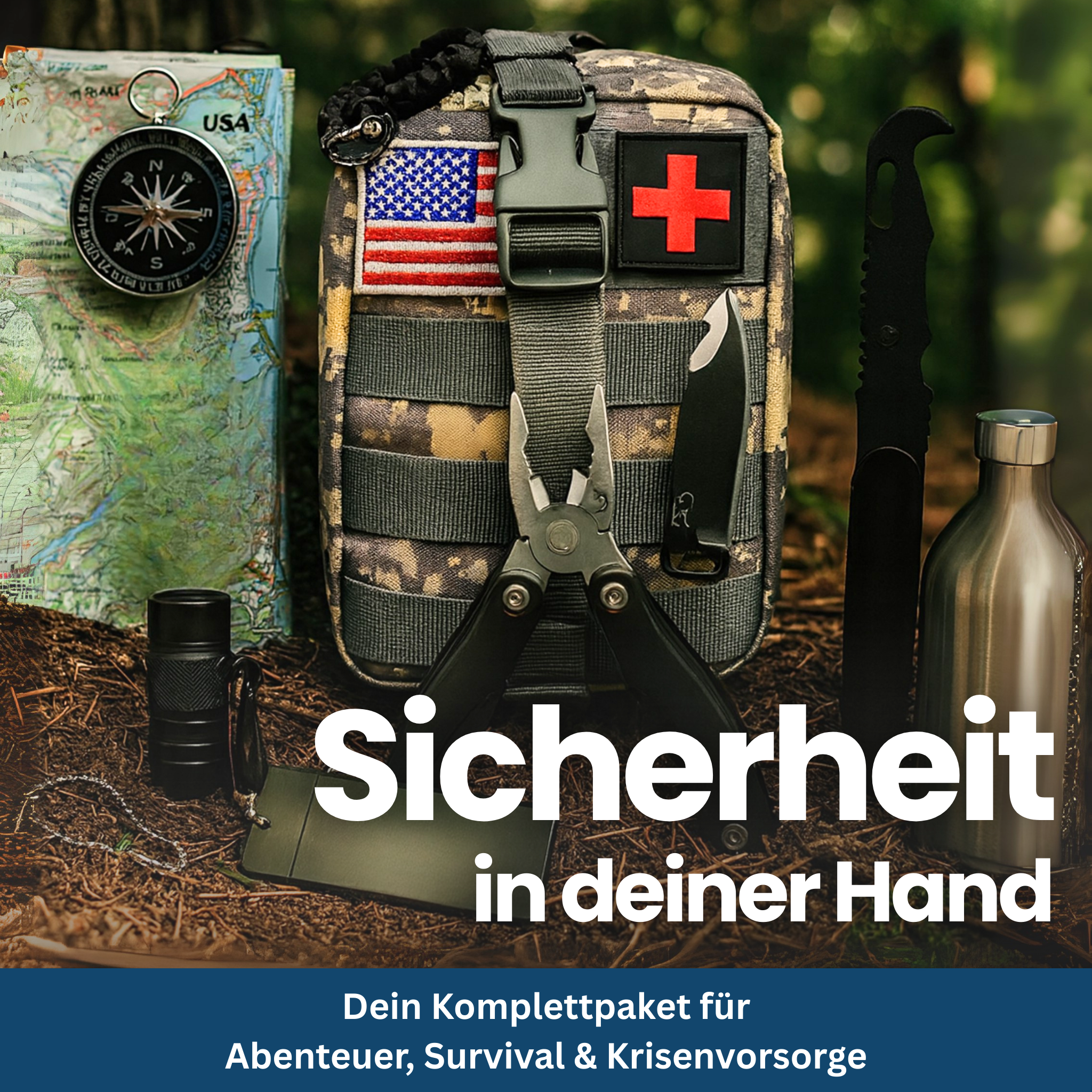 Tactical Survival Kit – Multifunktional & Molle-kompatibel