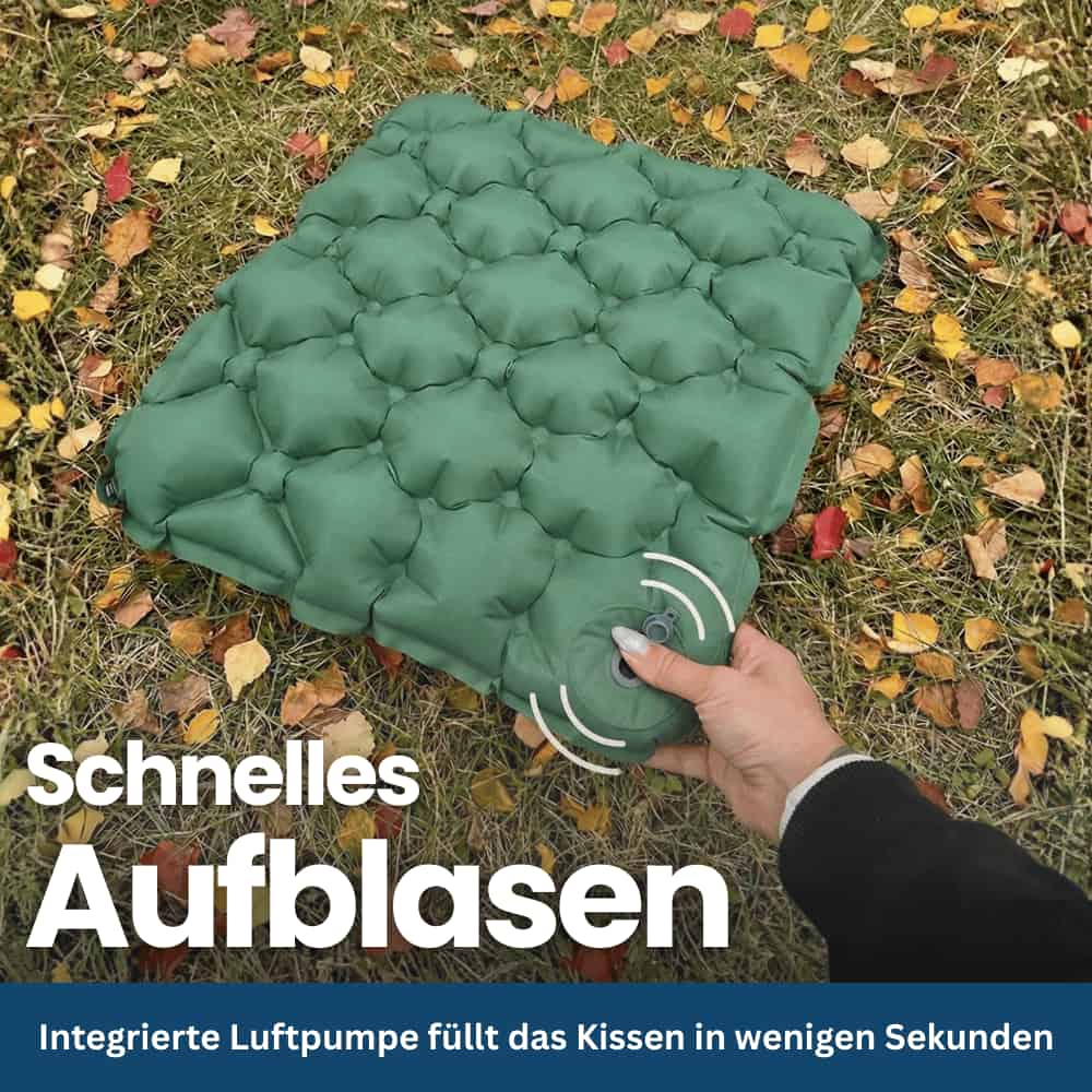 Ultraleichtes & kompaktes Sitzkissen – ideal für Outdoor, Camping & Wandern