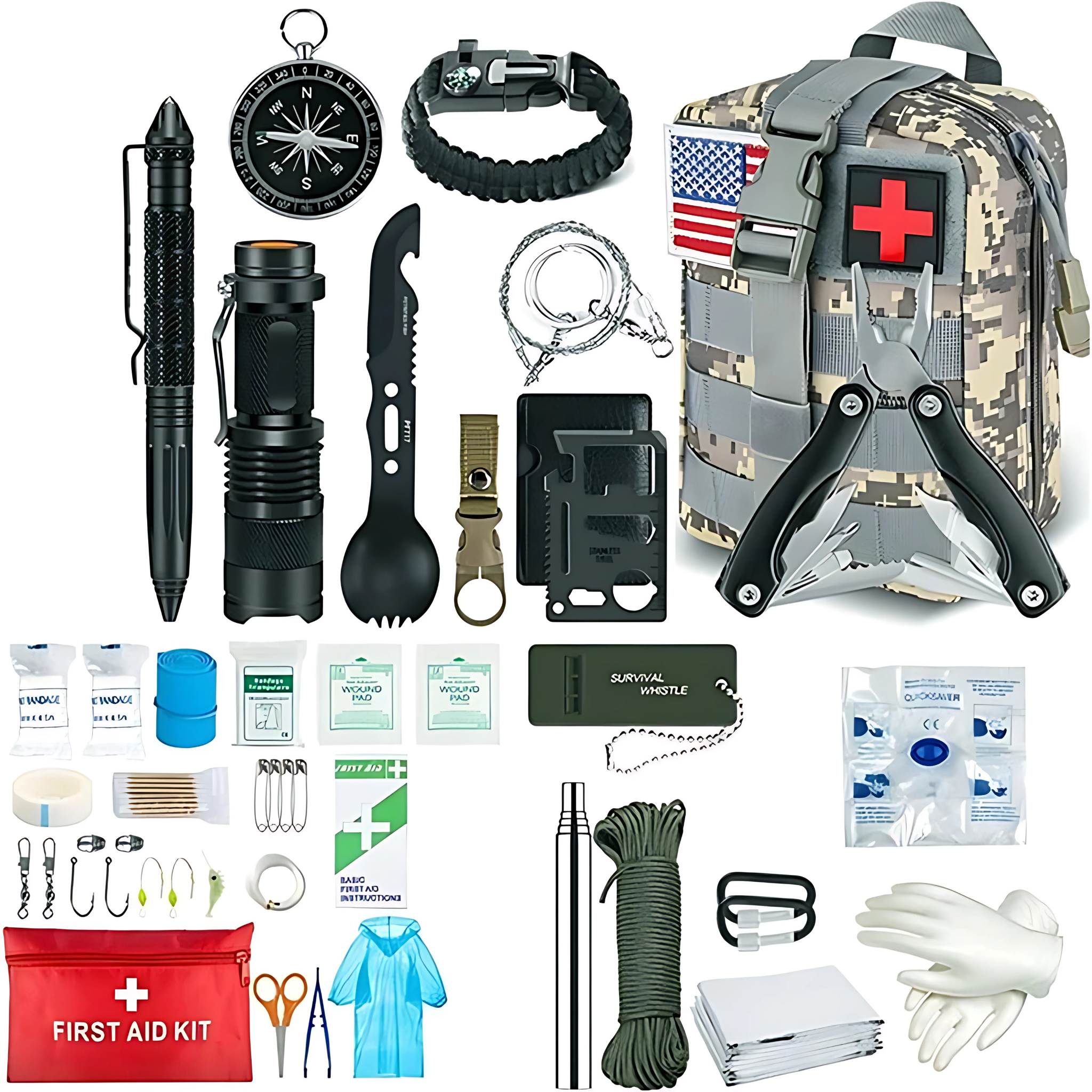 Tactical Survival Kit – Multifunktional & Molle-kompatibel