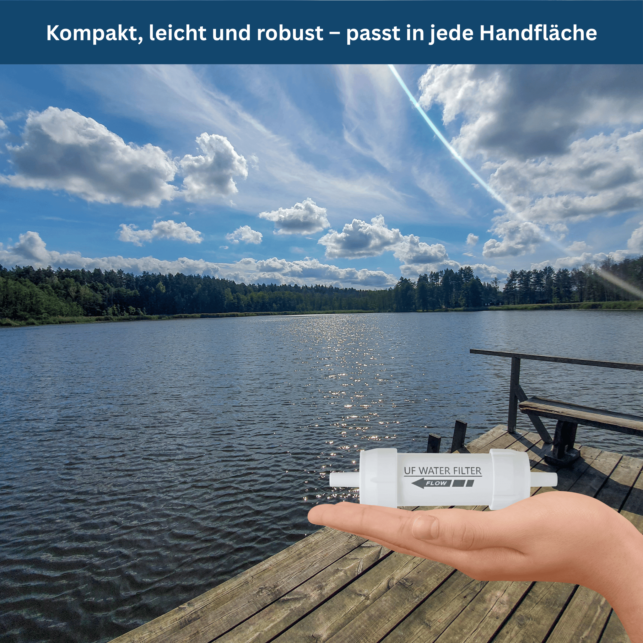 PureStream Mini – Tragbarer Wasserfilter