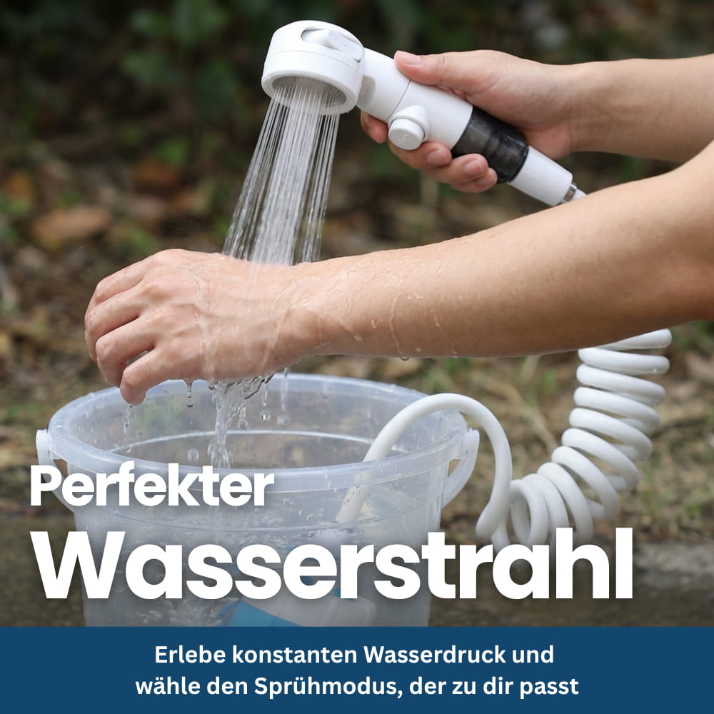 TravelShower – Mobile Dusche für Camping & Outdoor