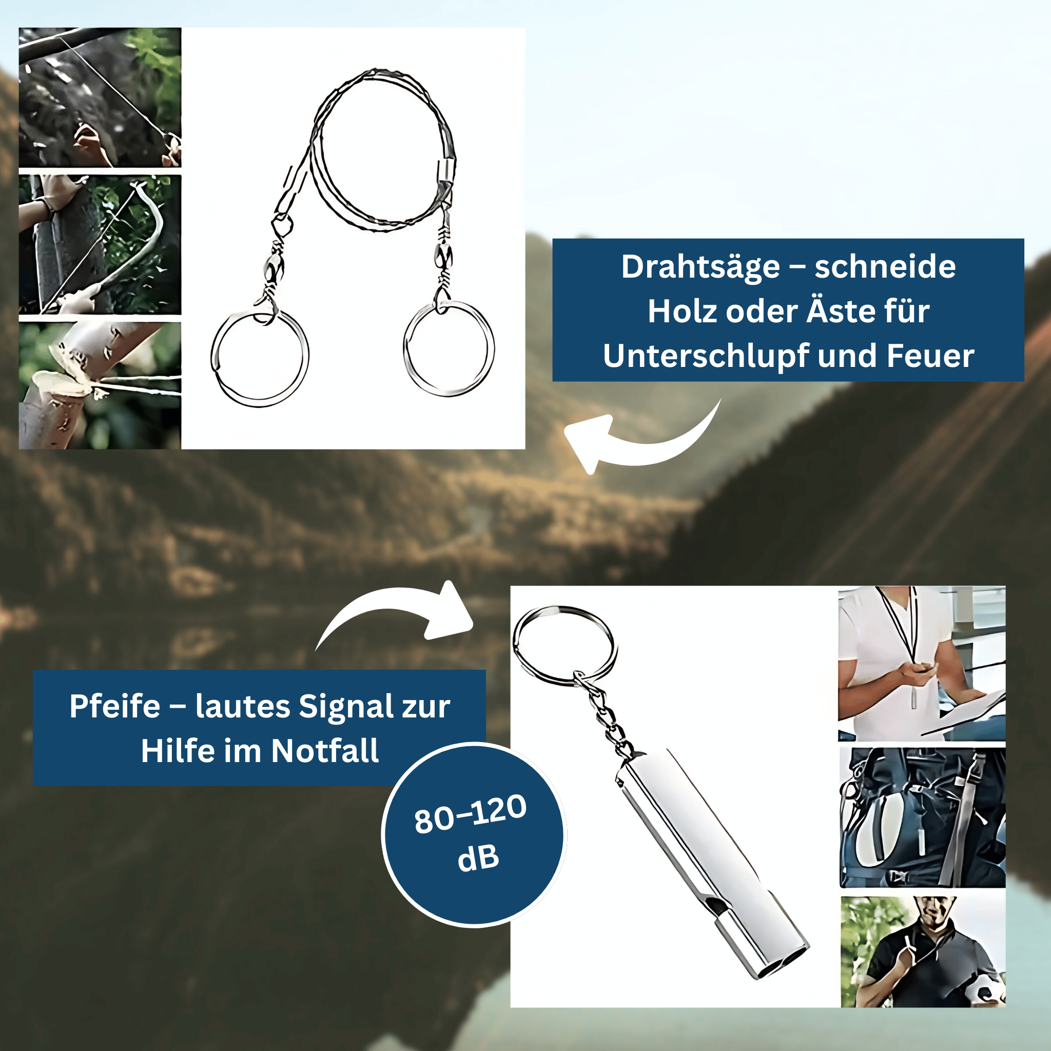 All-in-One Survival Set – Zuverlässig in jeder Notlage