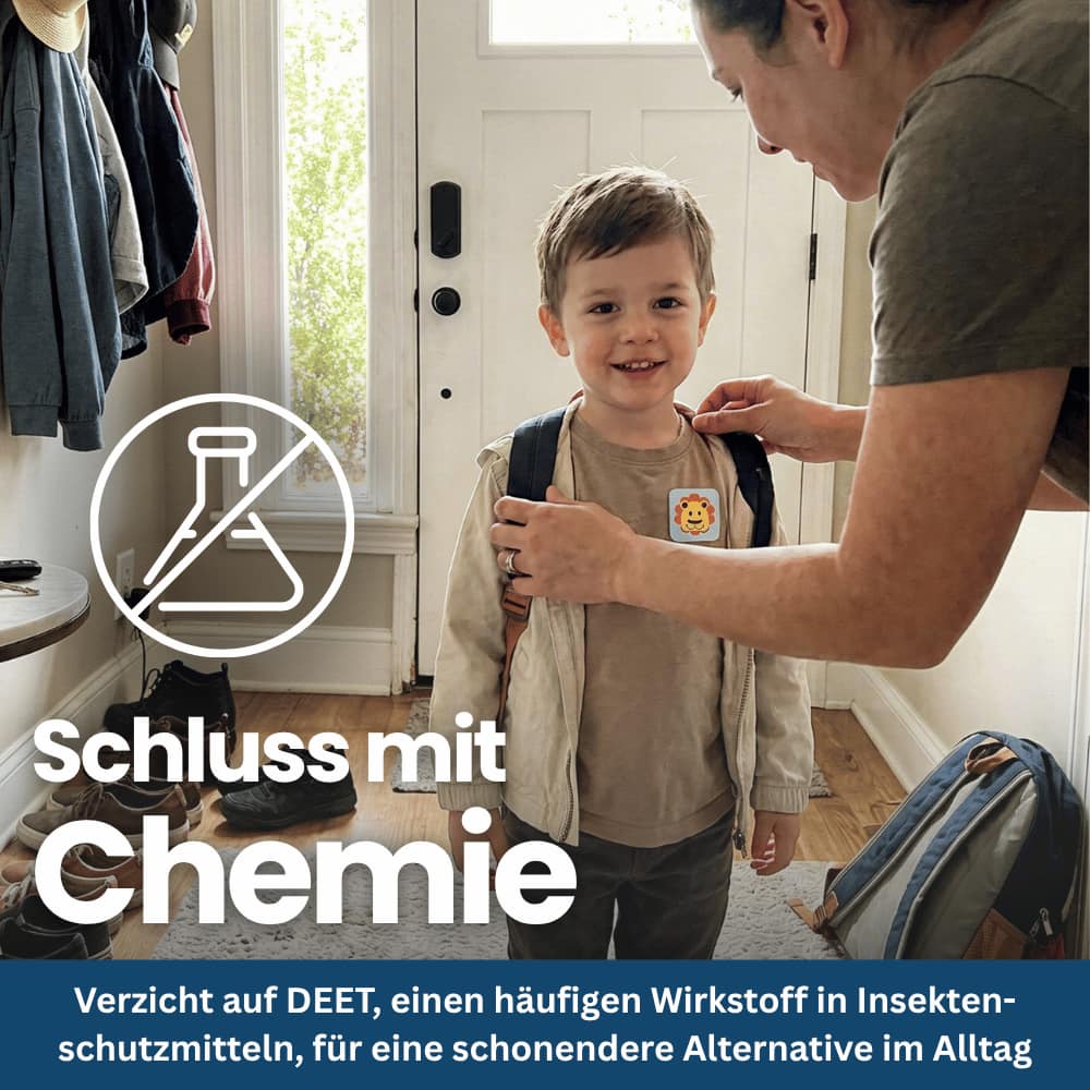 Natürliche Mückenschutz Pflaster für Kinder