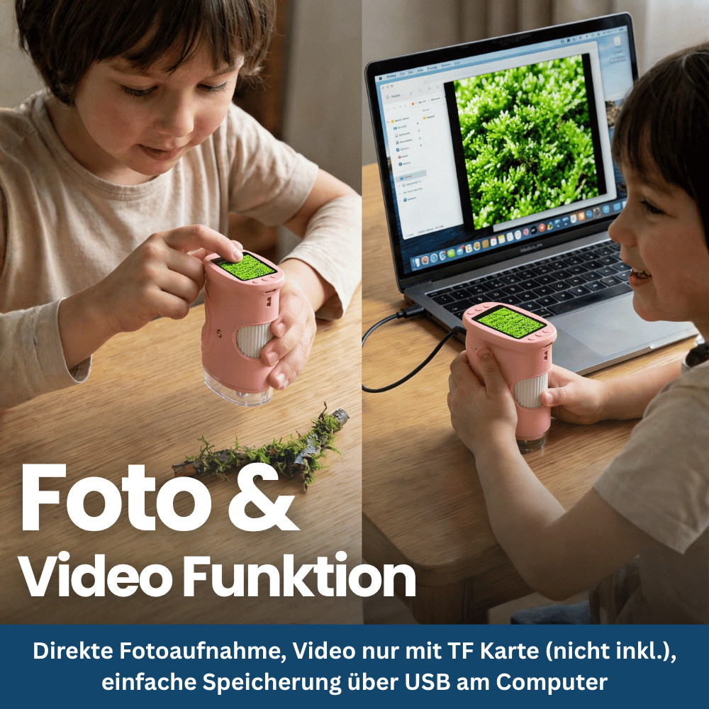 SmartView Taschenmikroskop für Kinder