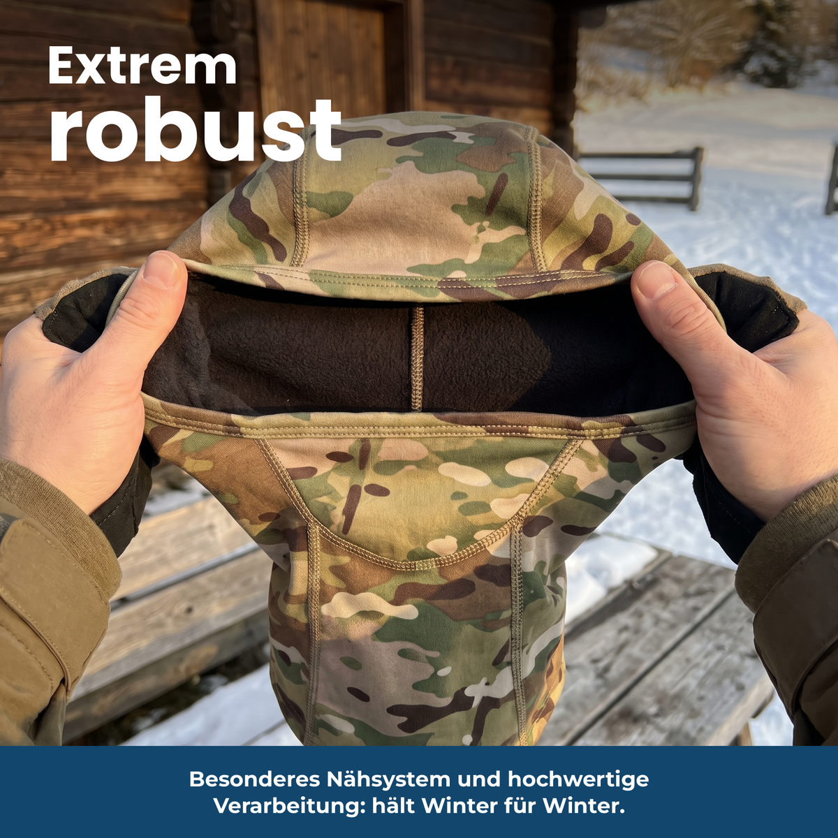 Polar-Fleece Sturmhaube - Extrem robust