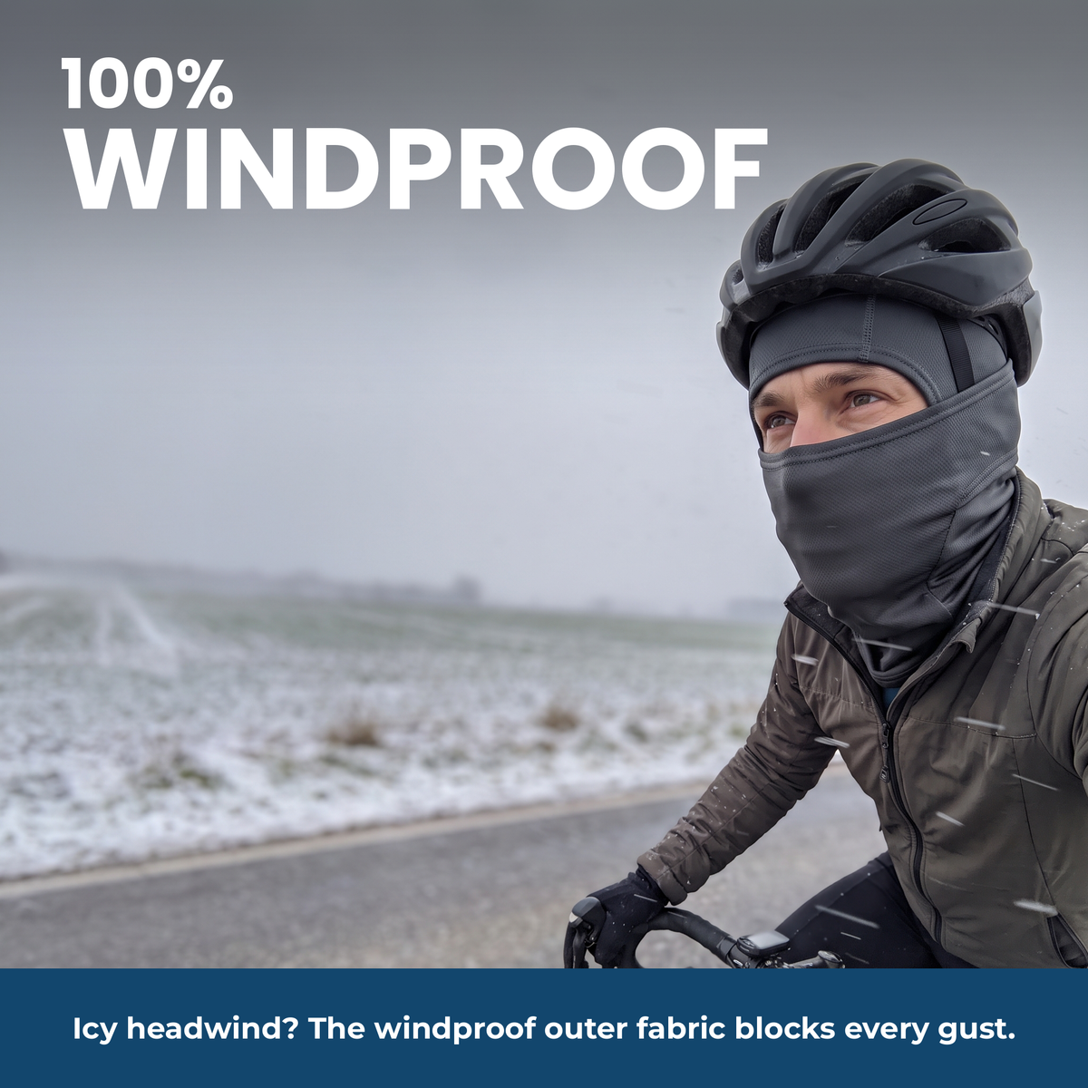 Polar-Fleece Sturmhaube - 100% winddicht