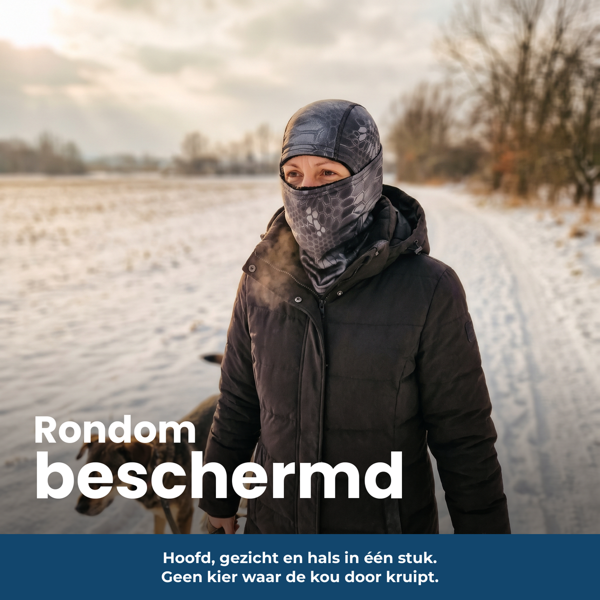 Polar-Fleece Sturmhaube - Rundum geschützt