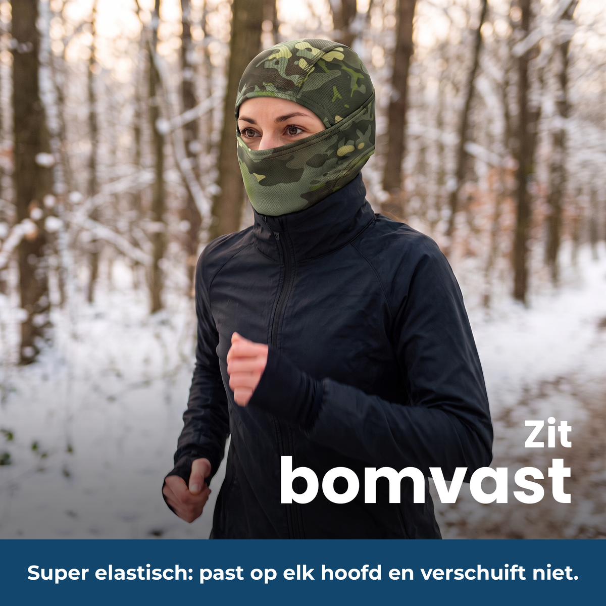 Polar-Fleece Sturmhaube - Sitzt bombenfest