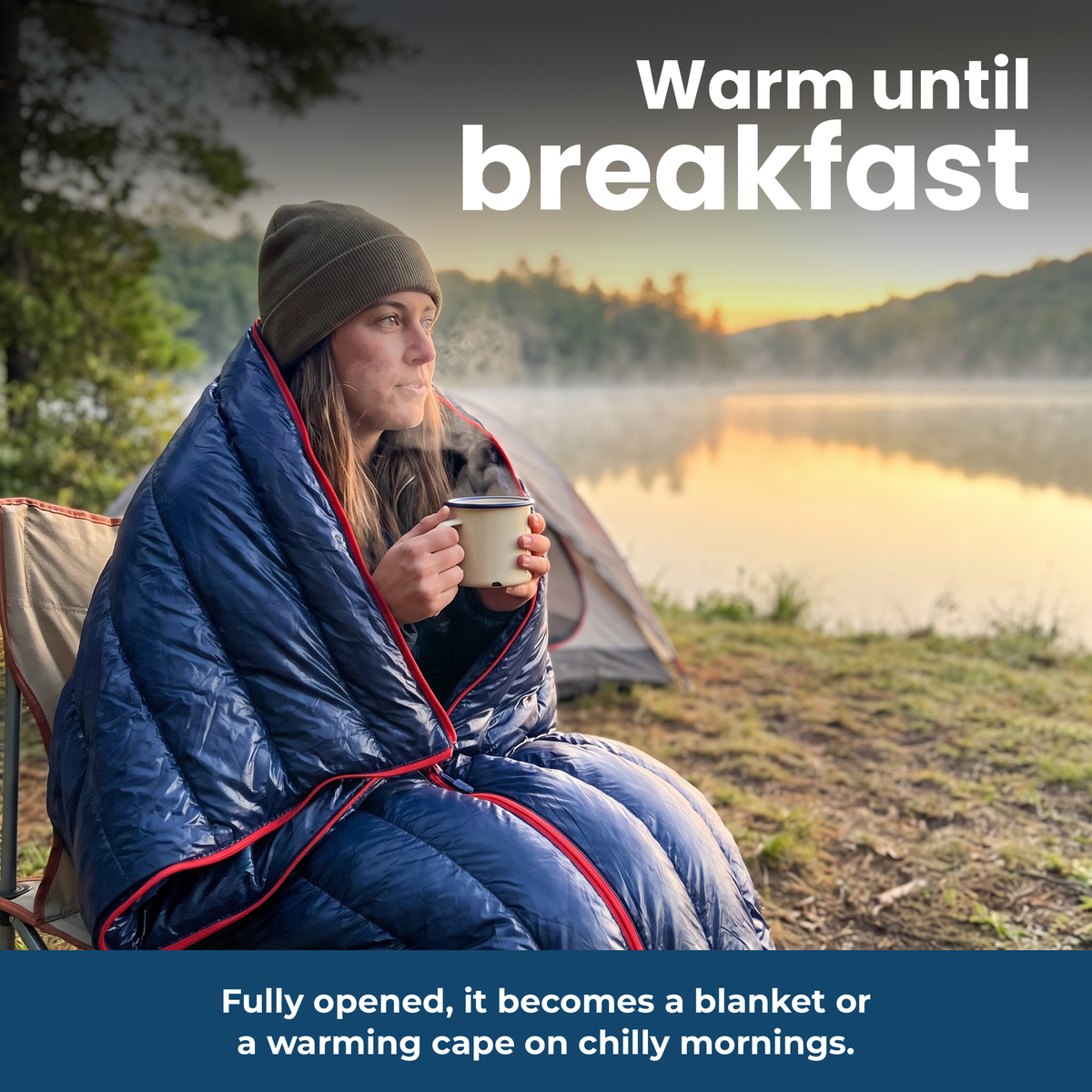 ThermoComfort Sleeping Bag – Warm until breakfast