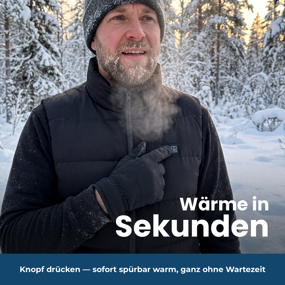 Wärme in Sekunden